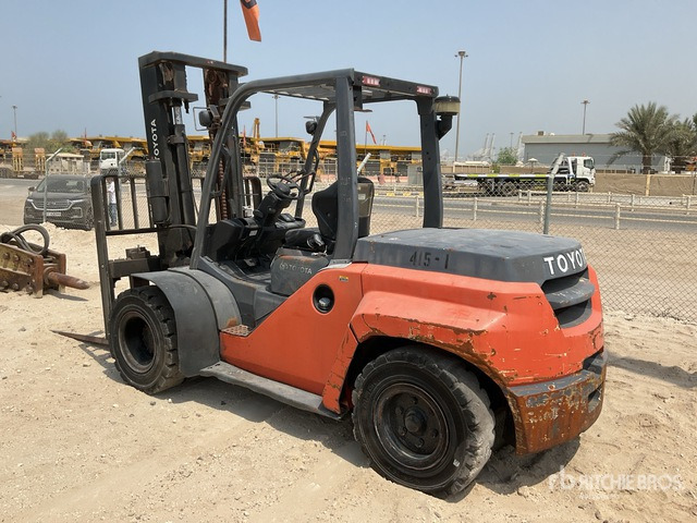 Toyota 8FD70U - Diesel forklift: picture 3 Toyota 8FD70U - Diesel forklift: picture 3