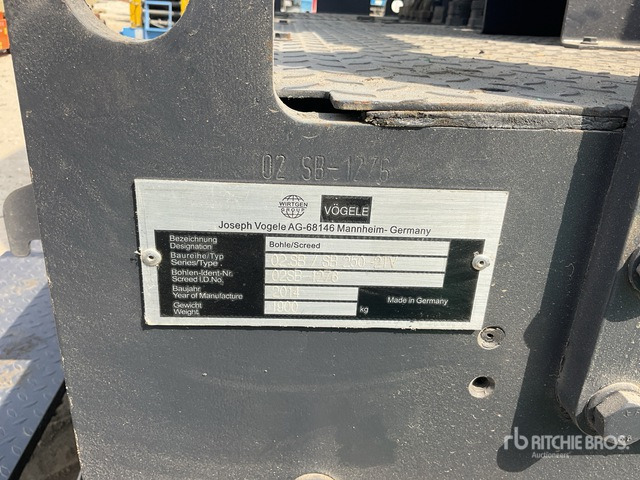 Vogele Super 1800-2 - Asphalt paver: picture 5 Vogele Super 1800-2 - Asphalt paver: picture 5