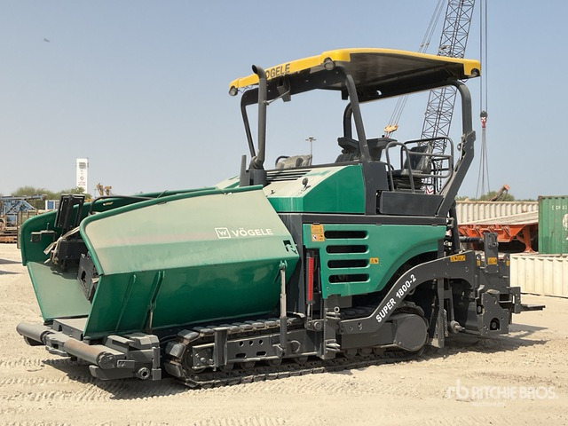 Vogele Super S1800-2 - Asphalt paver: picture 1 Vogele Super S1800-2 - Asphalt paver: picture 1