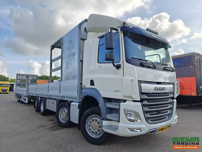 DAF CF 430 FAX 8x2/6 Dagcabine Euro6D - Machine Transporter + 2assige Aanhanger - Hydraulische Rampen - Afneembare 10.000L WaterTank - 20.000km! Origineel - Autotransporter truck: picture 4 DAF CF 430 FAX 8x2/6 Dagcabine Euro6D - Machine Transporter + 2assige Aanhanger - Hydraulische Rampen - Afneembare 10.000L WaterTank - 20.000km! Origineel - Autotransporter truck: picture 4