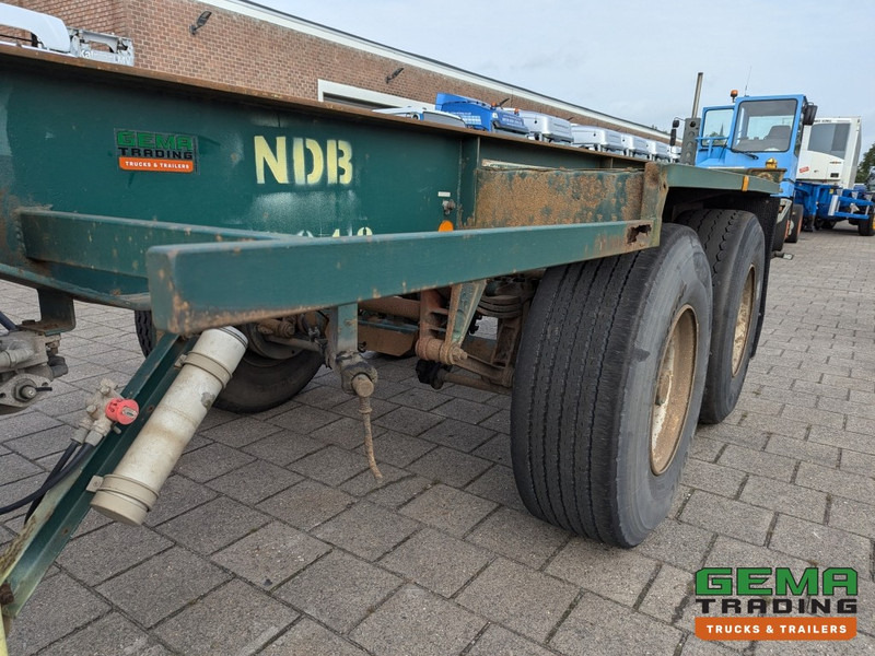 Container transporter/ Swap body semi-trailer Flandria OP 20V 2A 2-Assen ROR - DrumBrakes - Steel Suspension - 20FT (O1980): picture 10