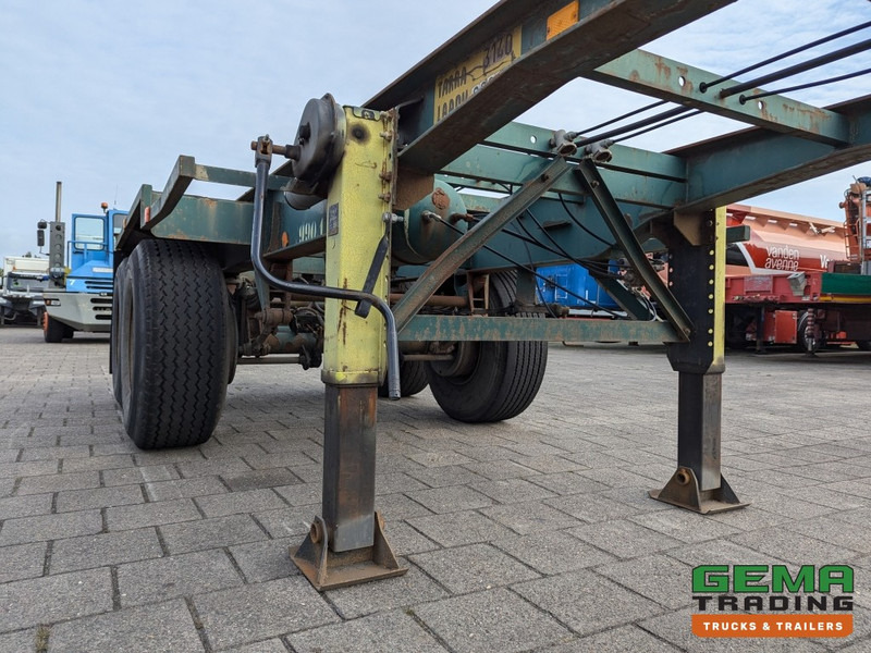 Container transporter/ Swap body semi-trailer Flandria OP 20V 2A 2-Assen ROR - DrumBrakes - Steel Suspension - 20FT (O1980): picture 7