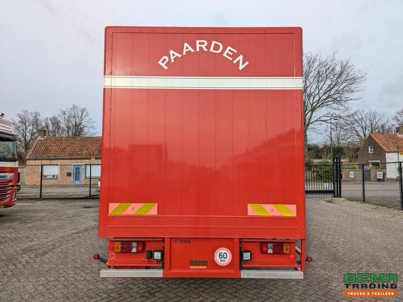 Horse truck Iveco Tector ML120E24D 4x2 Euro3 DubbelCabine - Paardenwagen 3-Paards - Kleedruimte - Hydraulische klep- TOP!: picture 12