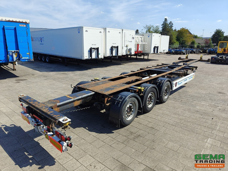 Krone SD 3-Assen SAF - LiftAs - Schijfremmen - Achterschuiver - Alle Aansluitingen - Container transporter/ Swap body semi-trailer: picture 1 Krone SD 3-Assen SAF - LiftAs - Schijfremmen - Achterschuiver - Alle Aansluitingen - Container transporter/ Swap body semi-trailer: picture 1