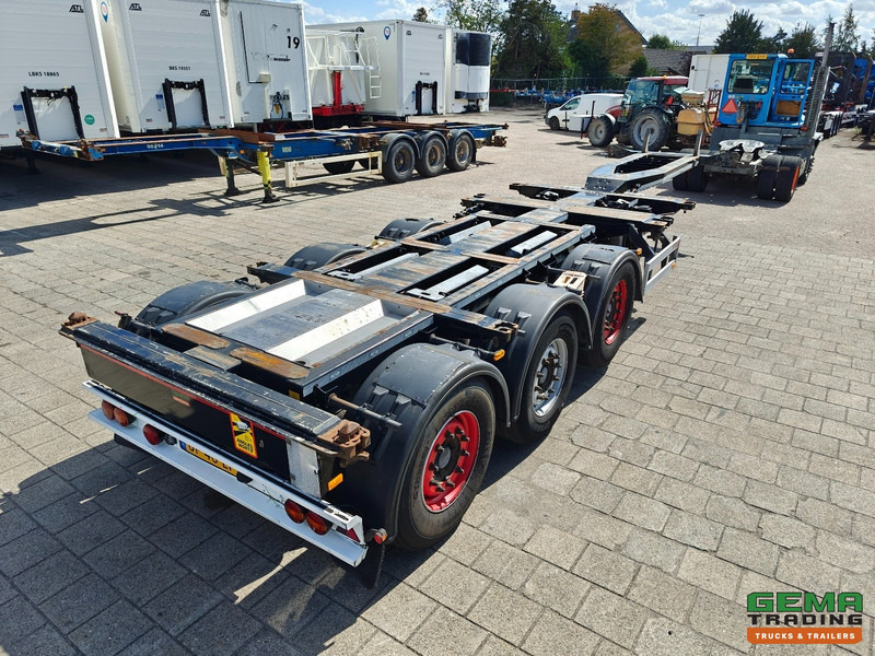 Pacton ET3 3-Assen Valx - MULTI - Schijfremmen - LiftAs - 3x Uitschuifbaar - ADR lekbak - Container transporter/ Swap body semi-trailer: picture 1 Pacton ET3 3-Assen Valx - MULTI - Schijfremmen - LiftAs - 3x Uitschuifbaar - ADR lekbak - Container transporter/ Swap body semi-trailer: picture 1