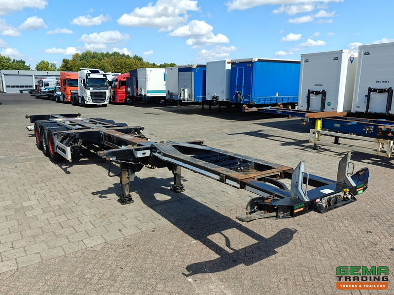 Pacton ET3 3-Assen Valx - MULTI - Schijfremmen - LiftAs - 3x Uitschuifbaar - ADR lekbak - Container transporter/ Swap body semi-trailer: picture 2 Pacton ET3 3-Assen Valx - MULTI - Schijfremmen - LiftAs - 3x Uitschuifbaar - ADR lekbak - Container transporter/ Swap body semi-trailer: picture 2