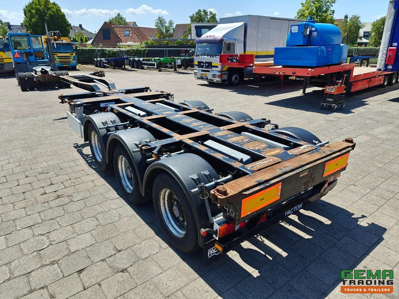 Pacton T3-010 3-Assen SAF - MULTI - Trommelremmen - LiftAs - 3x Uitschuifbaar - Container transporter/ Swap body semi-trailer: picture 2 Pacton T3-010 3-Assen SAF - MULTI - Trommelremmen - LiftAs - 3x Uitschuifbaar - Container transporter/ Swap body semi-trailer: picture 2