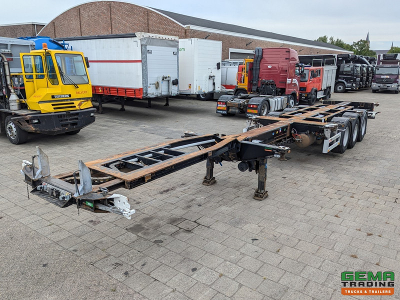 Pacton T3-010 3-Assen SAF - MULTI - Trommelremmen - LiftAs - 3x Uitschuifbaar - Container transporter/ Swap body semi-trailer: picture 2 Pacton T3-010 3-Assen SAF - MULTI - Trommelremmen - LiftAs - 3x Uitschuifbaar - Container transporter/ Swap body semi-trailer: picture 2