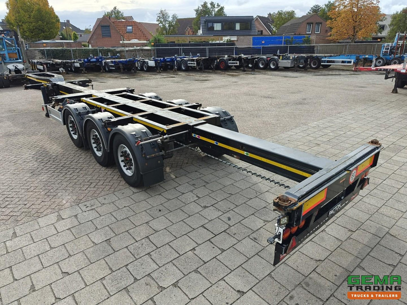 Pacton TXC343 3-Assen SAF - Schijfremmen - LiftAs - VasteKop - Alle Aansluitingen - 4740KG - Container transporter/ Swap body semi-trailer: picture 5 Pacton TXC343 3-Assen SAF - Schijfremmen - LiftAs - VasteKop - Alle Aansluitingen - 4740KG - Container transporter/ Swap body semi-trailer: picture 5