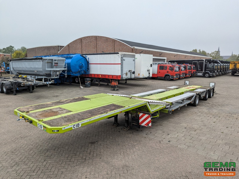RECKER SANH TIEFLADER SPEZIAL Dieplader - 3-StuurAssen - Afstandbediening - Uitschuifbaar - HydraulischVerbreedbaar - Wielkuipen - ZZ kenteken - Low loader semi-trailer: picture 5 RECKER SANH TIEFLADER SPEZIAL Dieplader - 3-StuurAssen - Afstandbediening - Uitschuifbaar - HydraulischVerbreedbaar - Wielkuipen - ZZ kenteken - Low loader semi-trailer: picture 5