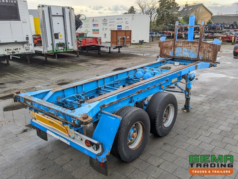 Renders ROC 12-20CK 2-Assen BPW 20FT Kiepchassis - Hatz Dieselmotor - Trommelremmen - Luchtvering (O2086) - Container transporter/ Swap body semi-trailer: picture 2 Renders ROC 12-20CK 2-Assen BPW 20FT Kiepchassis - Hatz Dieselmotor - Trommelremmen - Luchtvering (O2086) - Container transporter/ Swap body semi-trailer: picture 2