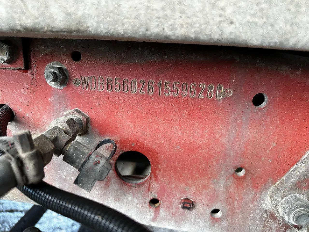Tipper, Crane truck Mercedes-Benz SK 1935 V8 4X2 Tipper Spring/Spring AMCO V825 9T Mercedes-Benz SK 1935 V8 4X2 Tipper Spring/Spring AMCO V825 9T: picture 27