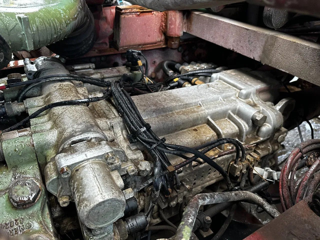Tipper, Crane truck Mercedes-Benz SK 1935 V8 4X2 Tipper Spring/Spring AMCO V825 9T Mercedes-Benz SK 1935 V8 4X2 Tipper Spring/Spring AMCO V825 9T: picture 26