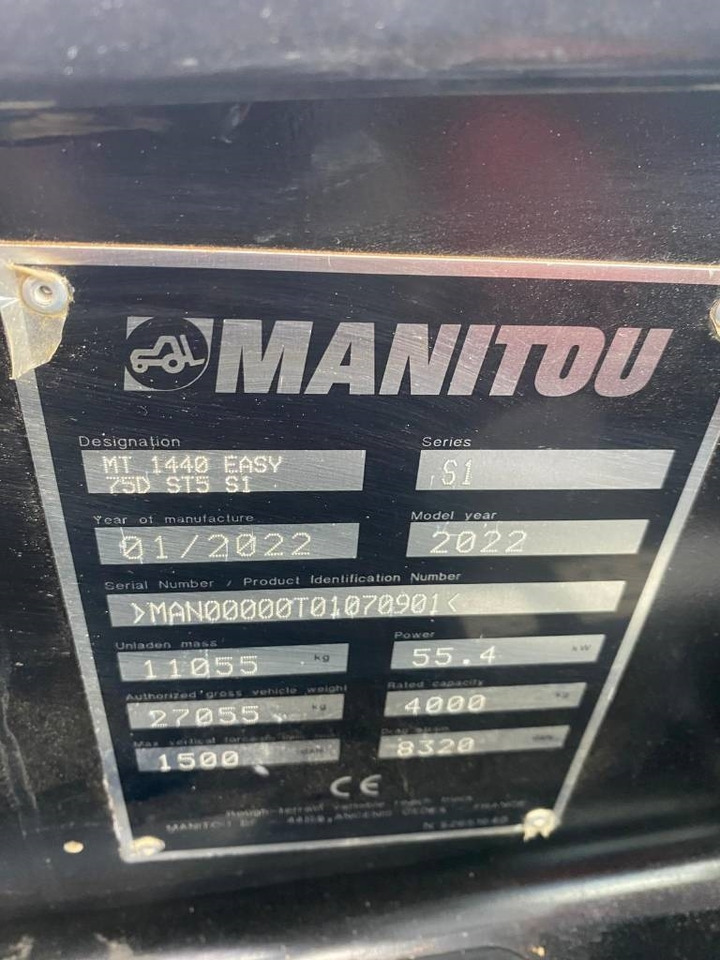 Telescopic handler Manitou MT 1440: picture 29