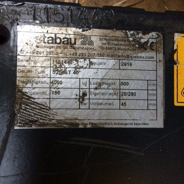 Attachment Stabau Quick Coupling System: picture 10 Attachment Stabau Quick Coupling System: picture 10