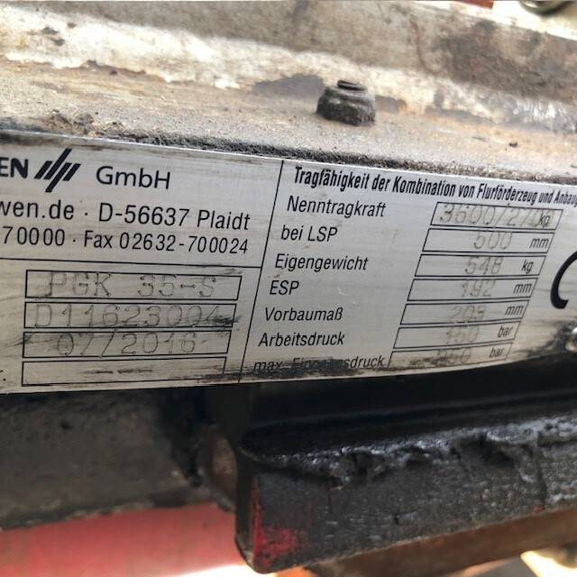 Dürwen Fork clamp with separate side shift - Clamp: picture 5 Dürwen Fork clamp with separate side shift - Clamp: picture 5