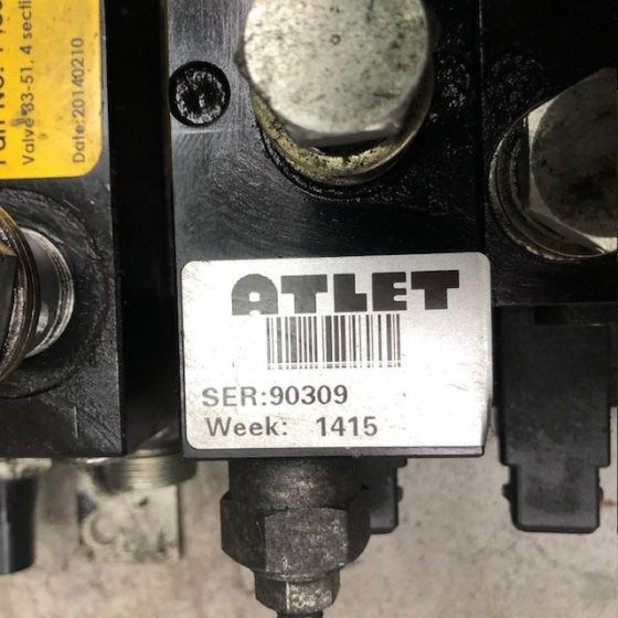 Hydraulic control valve for Unicarriers - Hydraulic valve for Material handling equipment: picture 5 Hydraulic control valve for Unicarriers - Hydraulic valve for Material handling equipment: picture 5