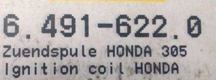 Kärcher Ignition coil Honda 30500-ZE2-023 - Electrical system for Cleaning machinery: picture 3 Kärcher Ignition coil Honda 30500-ZE2-023 - Electrical system for Cleaning machinery: picture 3