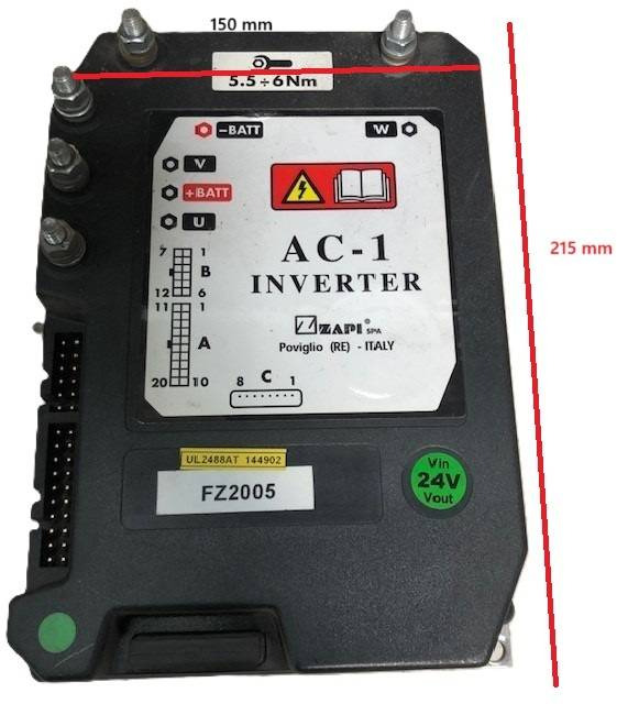 Motor controller for Atlet - ECU for Material handling equipment: picture 1 Motor controller for Atlet - ECU for Material handling equipment: picture 1