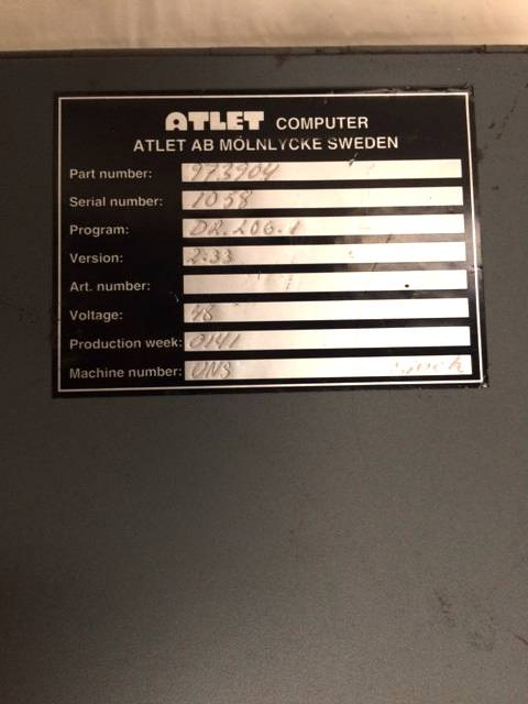 Motor controller for Atlet UNS - ECU for Material handling equipment: picture 3 Motor controller for Atlet UNS - ECU for Material handling equipment: picture 3