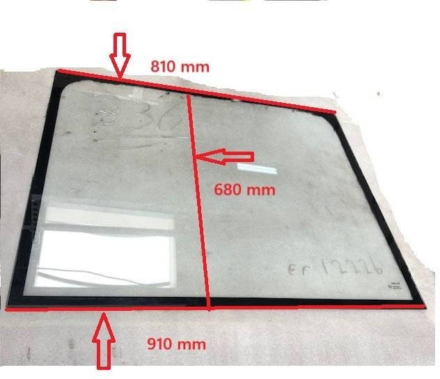 Rear glass for Linde - Window and parts for Material handling equipment: picture 1 Rear glass for Linde - Window and parts for Material handling equipment: picture 1