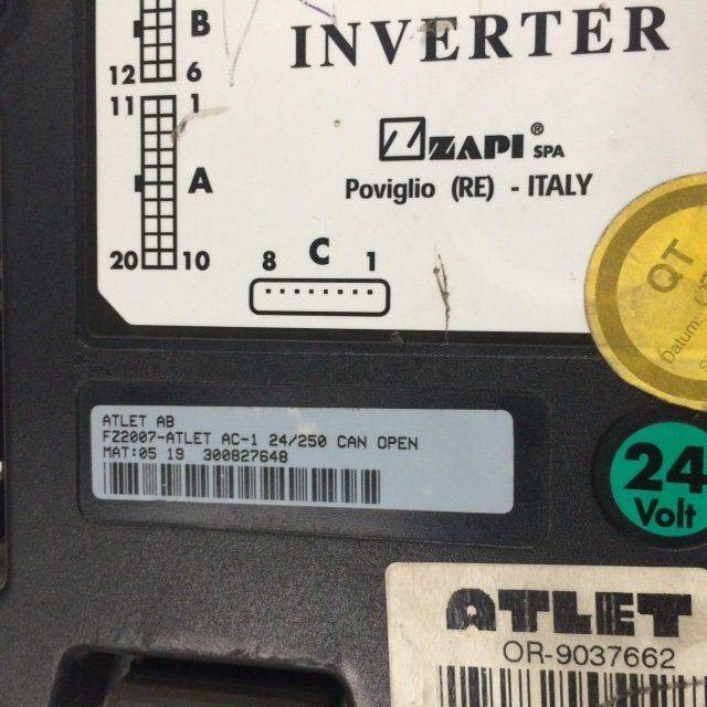 Traction controller for Atlet X-Ergo - ECU for Material handling equipment: picture 2 Traction controller for Atlet X-Ergo - ECU for Material handling equipment: picture 2