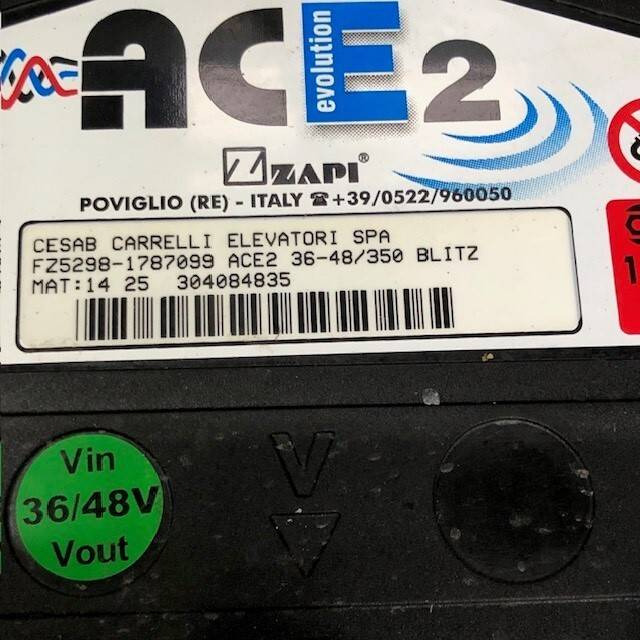 Zapi FZ5298 for Toyota/ BT - Electrical system for Material handling equipment: picture 3 Zapi FZ5298 for Toyota/ BT - Electrical system for Material handling equipment: picture 3