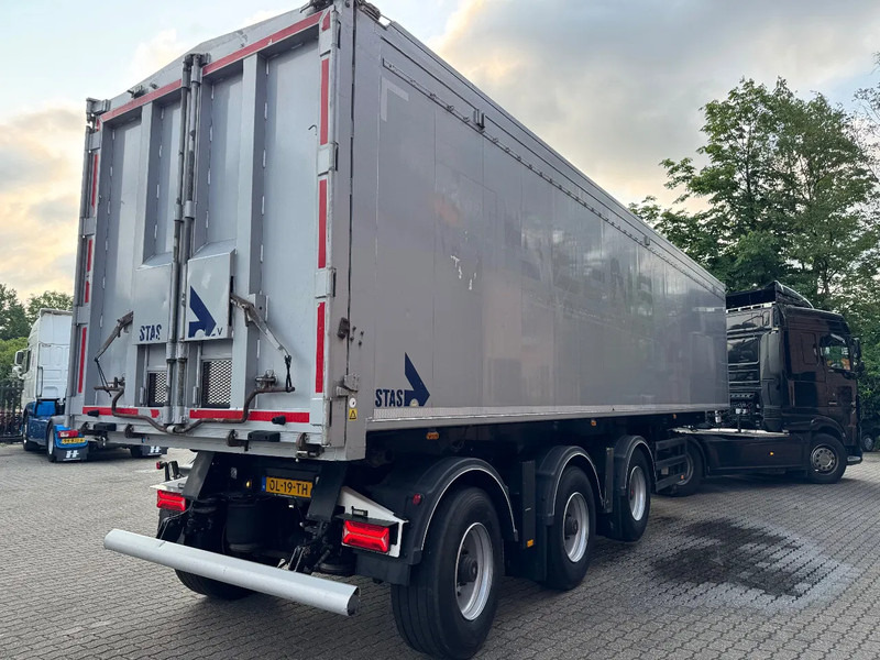 Stas SA345K 60m3 Vol-alu Klep deuren 10 tons assen Liftas Stuuras - Tipper semi-trailer: picture 3 Stas SA345K 60m3 Vol-alu Klep deuren 10 tons assen Liftas Stuuras - Tipper semi-trailer: picture 3