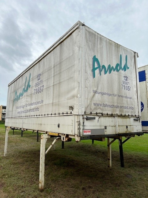 Ackermann-Fruehauf Wechselpritsche mit Bordwänden und Plane BDF System 7.150 mm - Curtainside swap body: picture 1 Ackermann-Fruehauf Wechselpritsche mit Bordwänden und Plane BDF System 7.150 mm - Curtainside swap body: picture 1