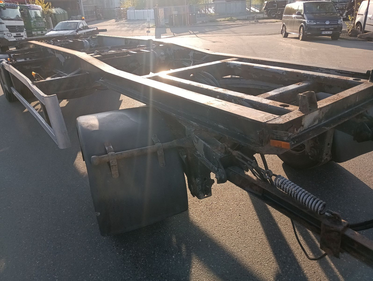 Meiller MEILLER HKM G18 SZL SCHLITTEN BPW Trommel 3,38t - Roll-off/ Skip trailer: picture 2 Meiller MEILLER HKM G18 SZL SCHLITTEN BPW Trommel 3,38t - Roll-off/ Skip trailer: picture 2
