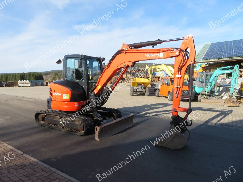 Kubota U 55-4 - Mini excavator: picture 1 Kubota U 55-4 - Mini excavator: picture 1