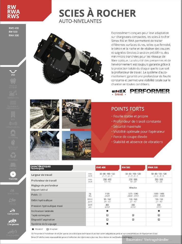 New Trencher Simex RWA 500 f. Kompaktlader, SOFORT VERFÜGBAR!!: picture 8