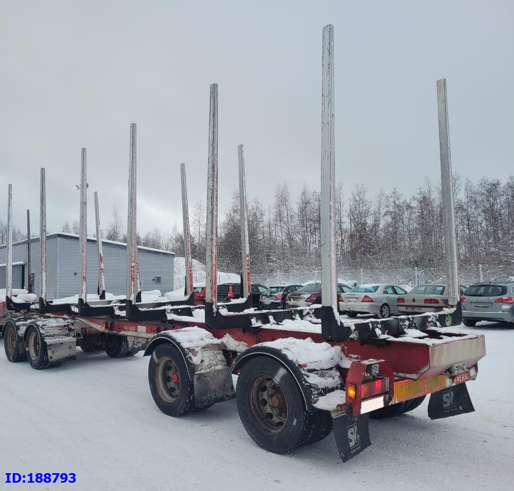 MALKKI RJ4-10200 - 4 Axles - Log trailer: picture 4 MALKKI RJ4-10200 - 4 Axles - Log trailer: picture 4