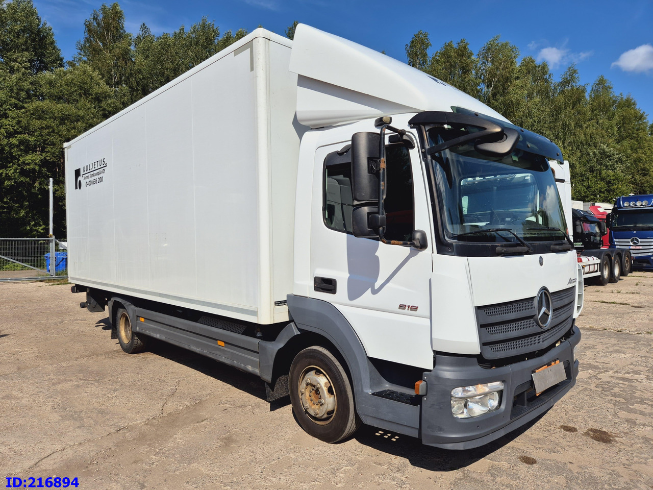 MERCEDES-BENZ Atego 818 Euro6 - Isothermal truck: picture 4 MERCEDES-BENZ Atego 818 Euro6 - Isothermal truck: picture 4