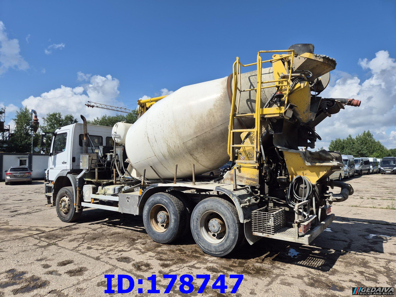 MERCEDES-BENZ Axor 2633 6x4 Schwing 750 - Concrete pump truck: picture 5 MERCEDES-BENZ Axor 2633 6x4 Schwing 750 - Concrete pump truck: picture 5