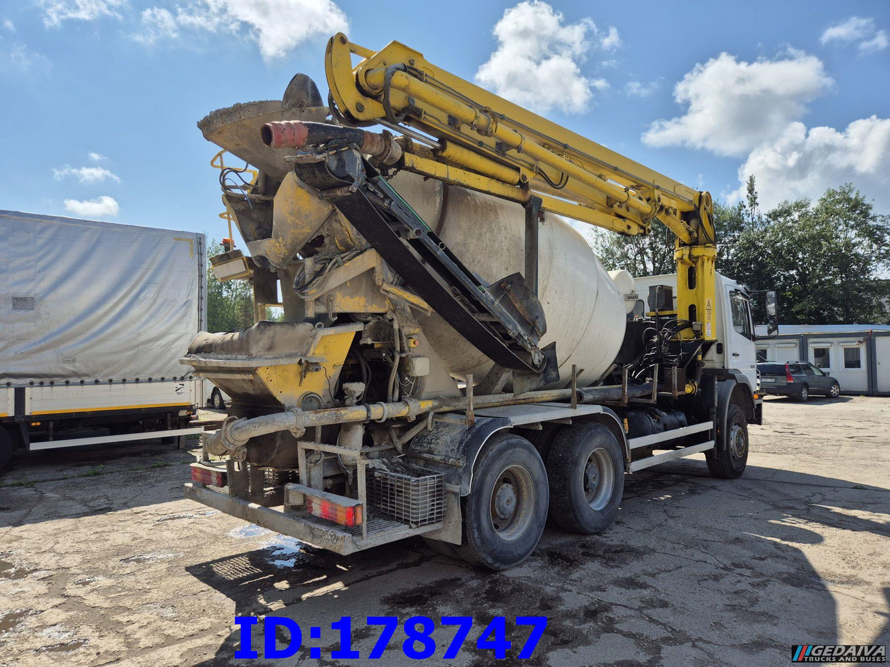 MERCEDES-BENZ Axor 2633 6x4 Schwing 750 - Concrete pump truck: picture 5 MERCEDES-BENZ Axor 2633 6x4 Schwing 750 - Concrete pump truck: picture 5