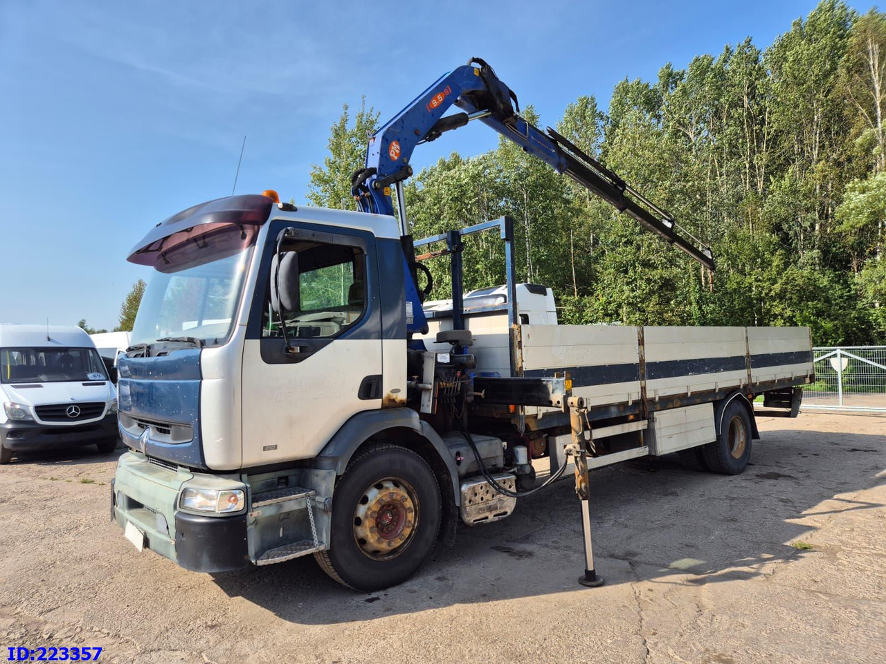 RENAULT Premium 210 4x2 Crane PM - Log truck: picture 1 RENAULT Premium 210 4x2 Crane PM - Log truck: picture 1