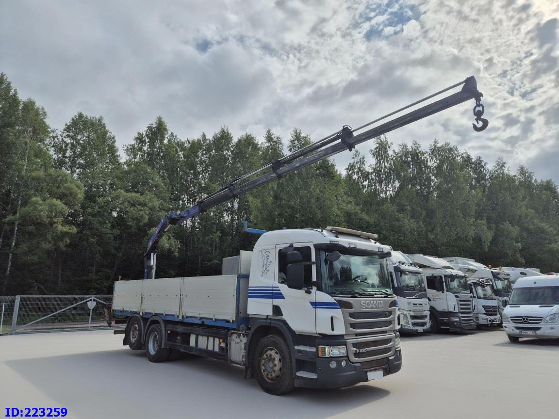 SCANIA P450 6x2 Steering axle Euro6 + PM 13.5SP - Dropside/ Flatbed truck: picture 1 SCANIA P450 6x2 Steering axle Euro6 + PM 13.5SP - Dropside/ Flatbed truck: picture 1