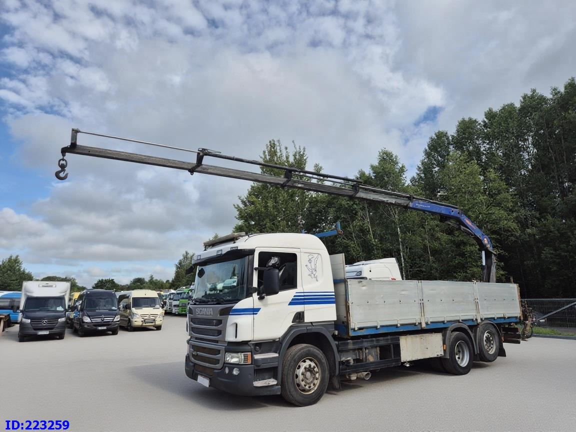 SCANIA P450 6x2 Steering axle Euro6 + PM 13.5SP - Dropside/ Flatbed truck: picture 2 SCANIA P450 6x2 Steering axle Euro6 + PM 13.5SP - Dropside/ Flatbed truck: picture 2