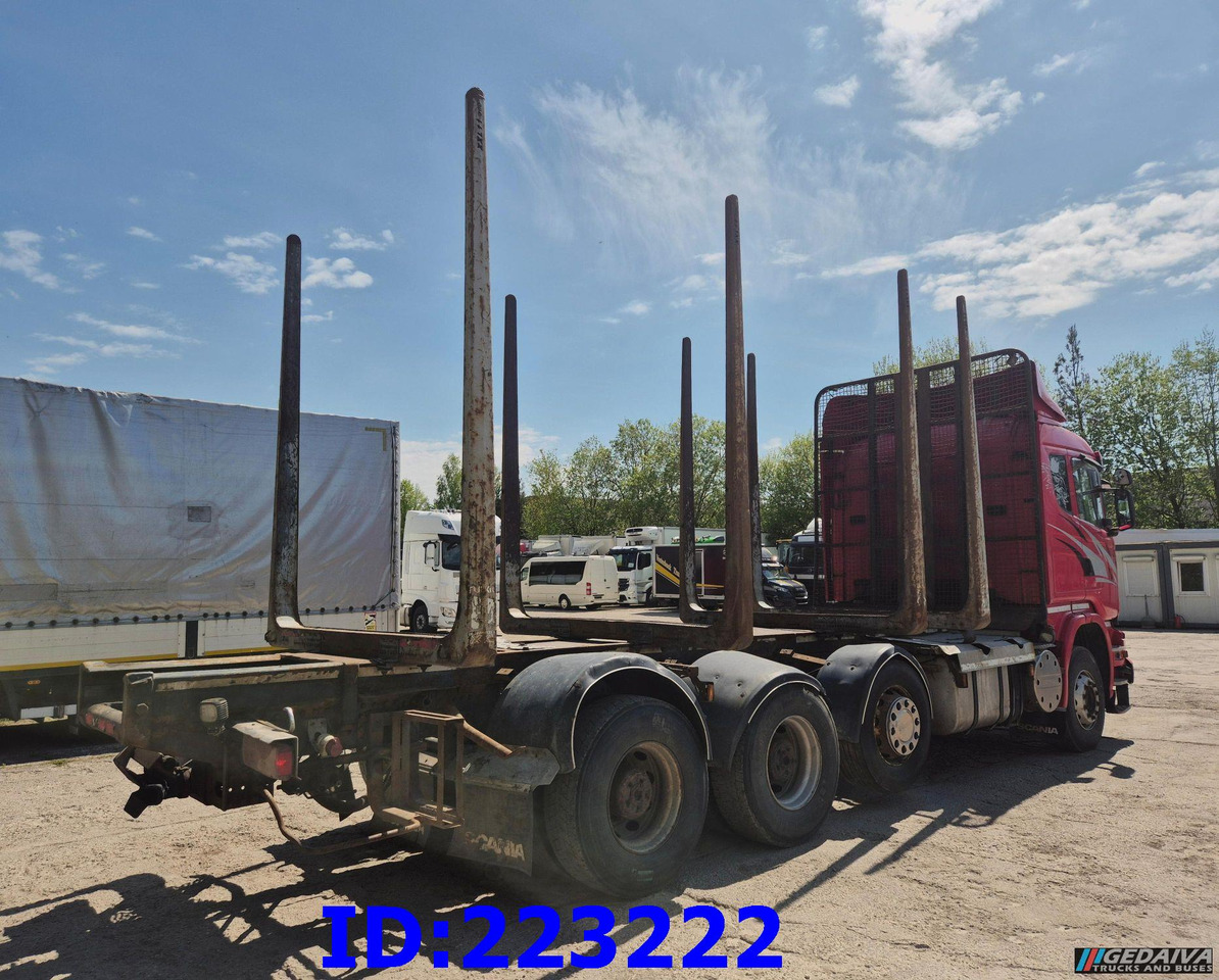 SCANIA R620 - 8x4 - Steering axle - Log truck: picture 5 SCANIA R620 - 8x4 - Steering axle - Log truck: picture 5