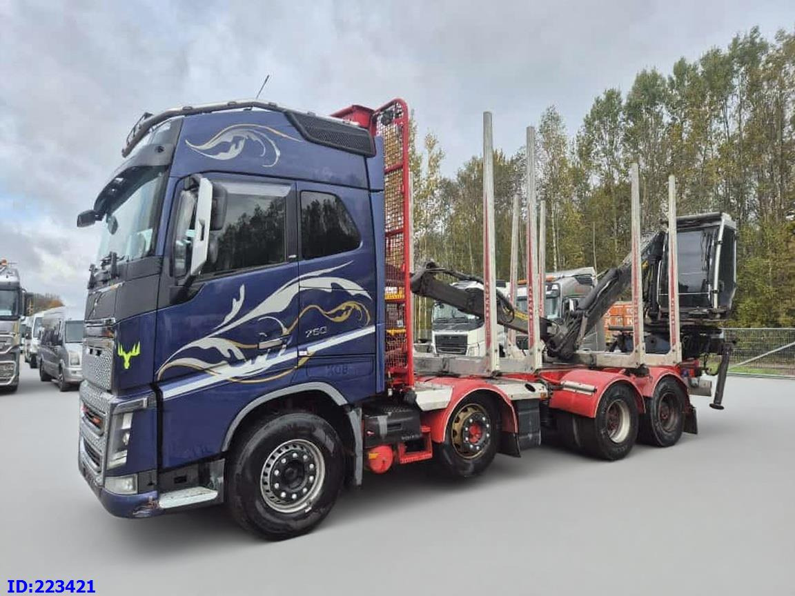 VOLVO FH16 750HP 8x4 + KESLA CRANE - Log truck: picture 1 VOLVO FH16 750HP 8x4 + KESLA CRANE - Log truck: picture 1