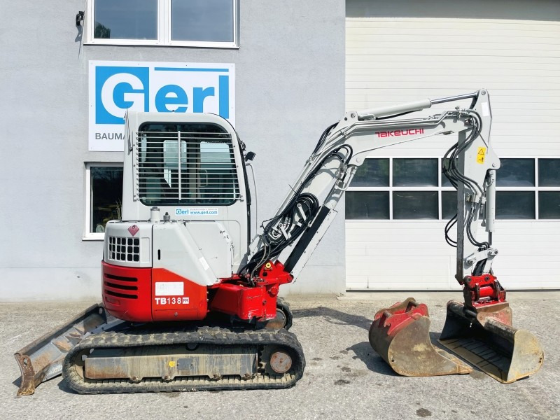 Takeuchi TB138FR (3775) - Mini excavator: picture 2 Takeuchi TB138FR (3775) - Mini excavator: picture 2