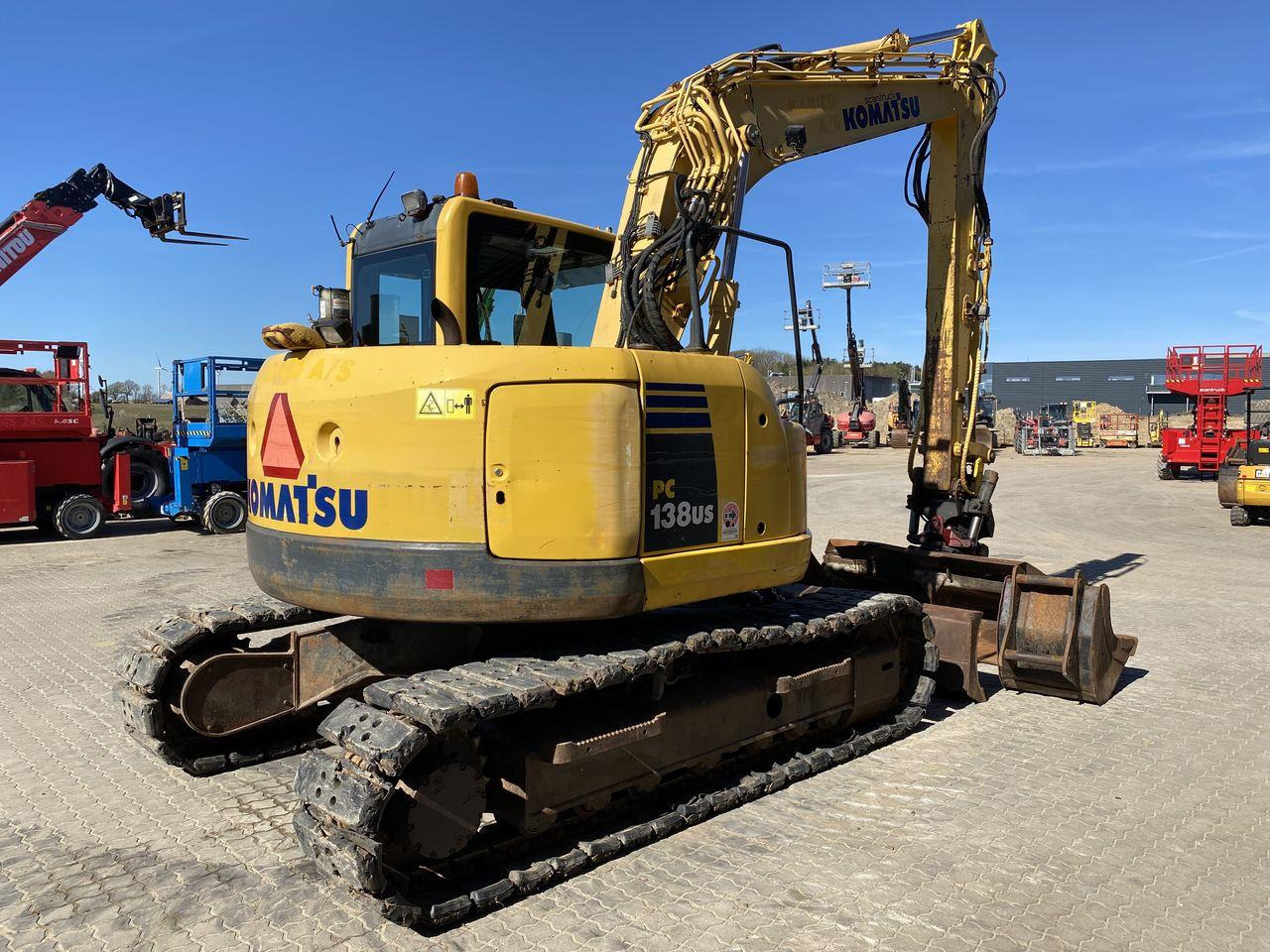 Komatsu PC138US-8 - Crawler excavator: picture 4 Komatsu PC138US-8 - Crawler excavator: picture 4