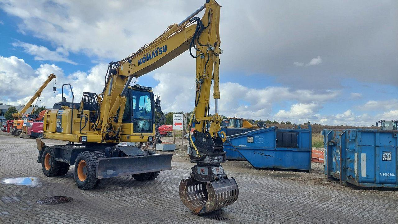 Komatsu PW160-8 - Wheel excavator: picture 5 Komatsu PW160-8 - Wheel excavator: picture 5