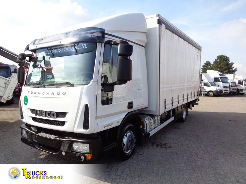 Iveco Eurocargo 80EL21 Manual + Euro 6 + Dhollandia Lift - Curtainsider truck: picture 1 Iveco Eurocargo 80EL21 Manual + Euro 6 + Dhollandia Lift - Curtainsider truck: picture 1