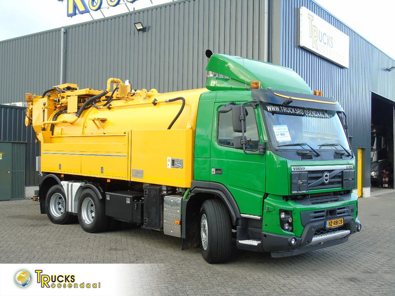 Volvo FMX 420 + 15.000L + HIGH PRESSURE PUMP + URACA + 6X4 + EURO 5 - Vacuum truck: picture 1 Volvo FMX 420 + 15.000L + HIGH PRESSURE PUMP + URACA + 6X4 + EURO 5 - Vacuum truck: picture 1