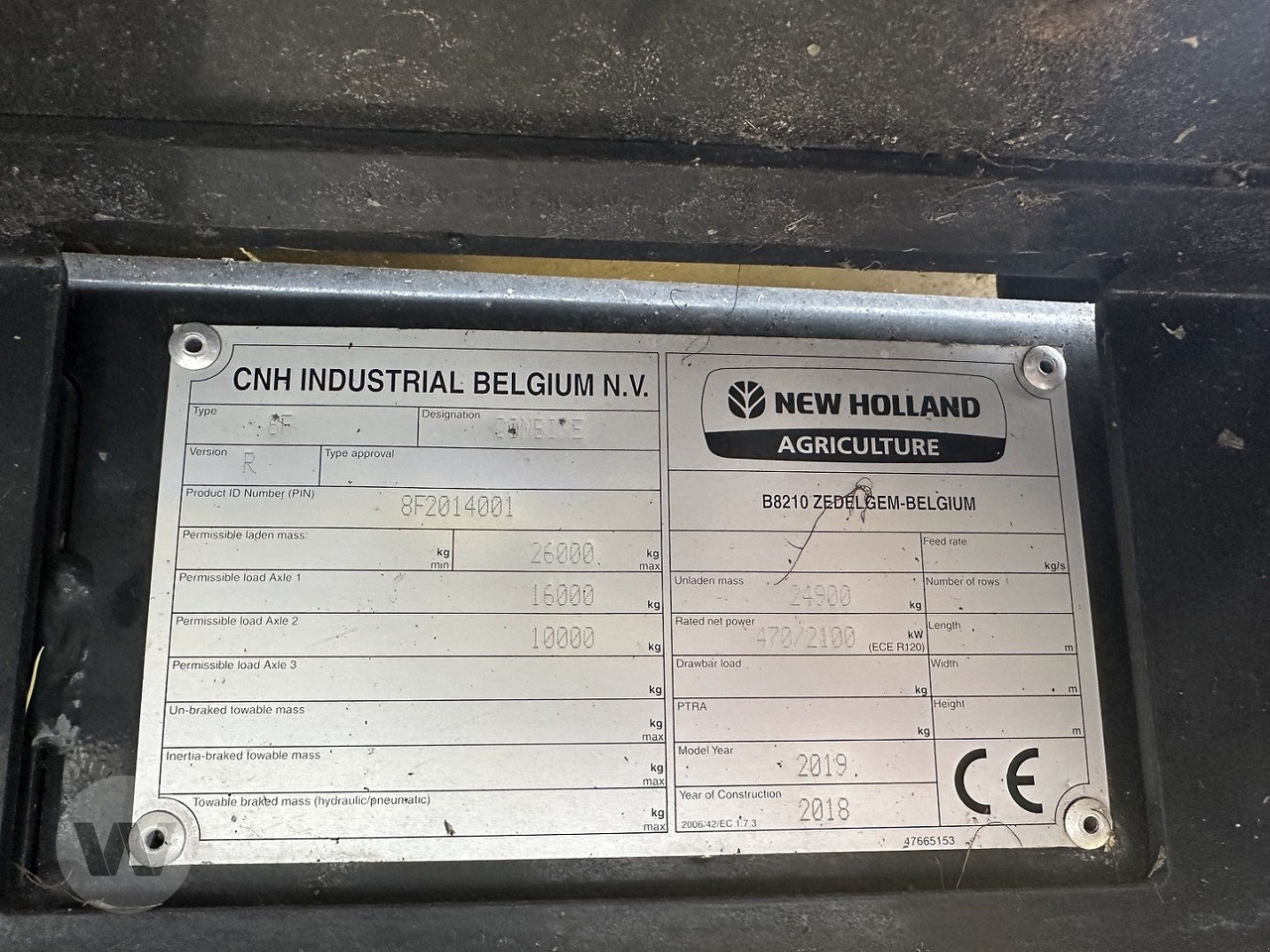 New Holland CR 10.90 - Combine harvester: picture 2 New Holland CR 10.90 - Combine harvester: picture 2