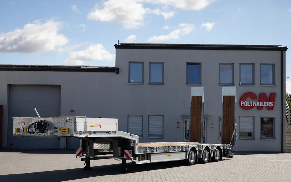 Humbaur HTS30K Naczepa niskopodwoziowa // 3. osiowa // ocynkowana rama // rampy hydrauliczne 1. i 2. częściowe - Low loader semi-trailer: picture 1 Humbaur HTS30K Naczepa niskopodwoziowa // 3. osiowa // ocynkowana rama // rampy hydrauliczne 1. i 2. częściowe - Low loader semi-trailer: picture 1