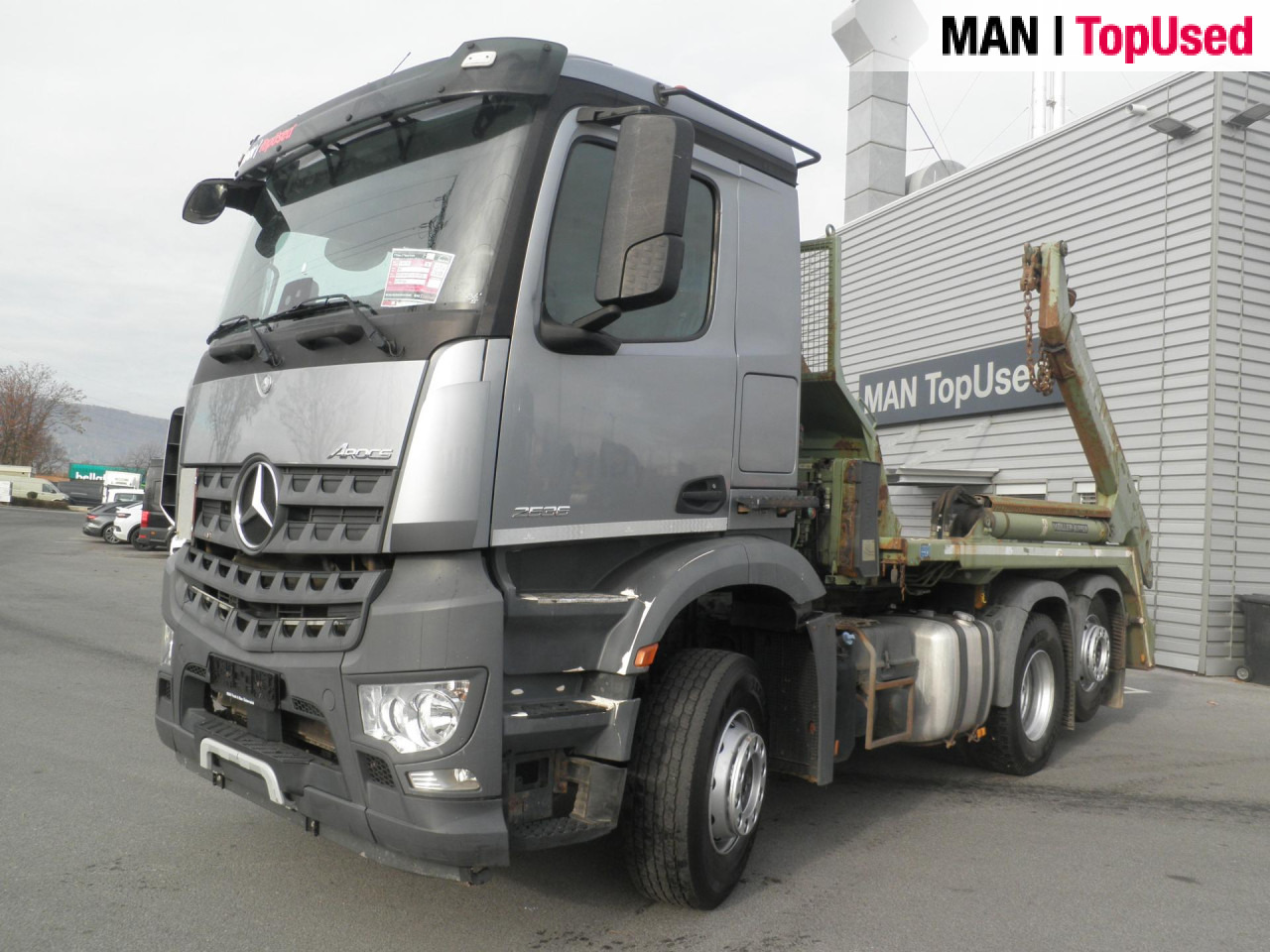 MERCEDES-BENZ ABSETZKIPPER - Tipper: picture 1 MERCEDES-BENZ ABSETZKIPPER - Tipper: picture 1