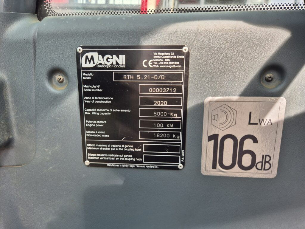 Telescopic handler MAGNI RTH 5.21 D/D: picture 18